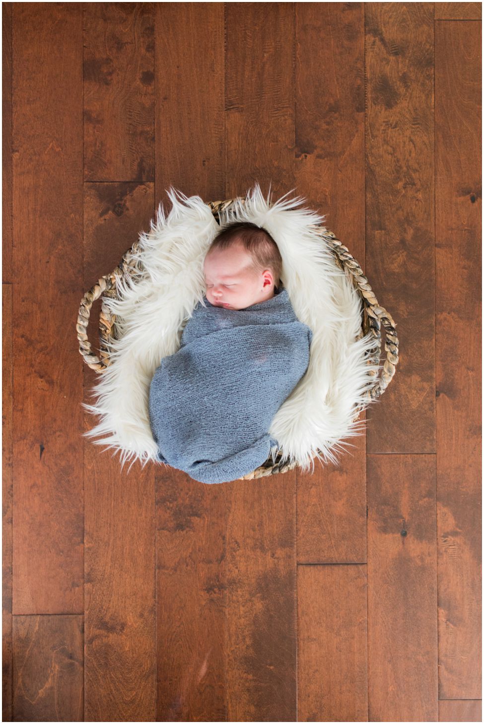 Pittsburgh in-home newborn session for baby boy 