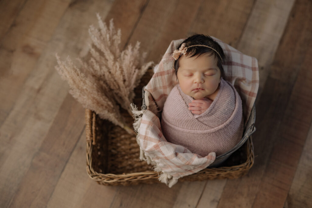 newborn girl Yasmin- Kelly Adrienne Pittsburgh Newborn Photography
