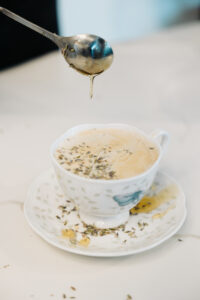 Honey Lavendar coffee at Koala Cafe | Kelly Adrienne Photography