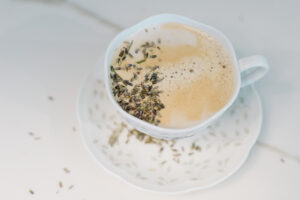 Honey Lavendar coffee at Koala Cafe | Kelly Adrienne Photography