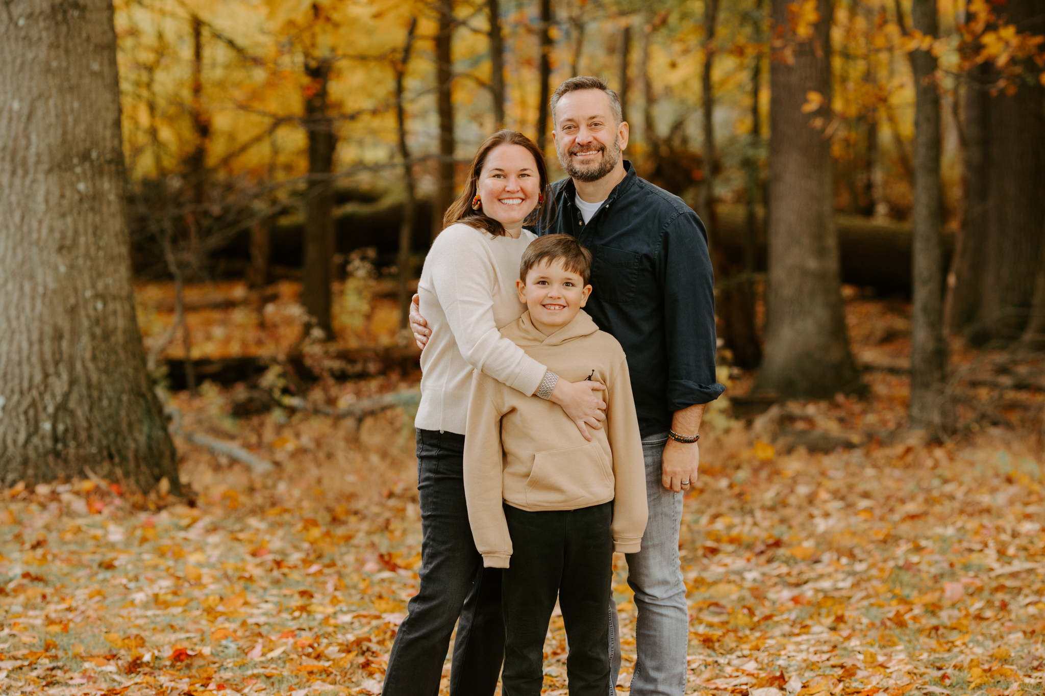 fall family photos at Kelly Adrienne Photography in Pittsburgh 