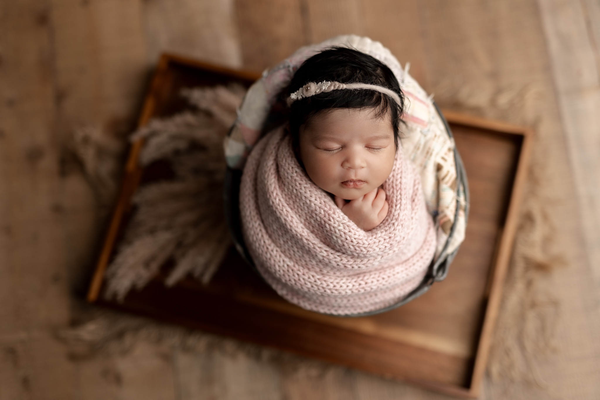 newborn girl photography session in Pittsburgh PA | Kelly Adrienne Photography